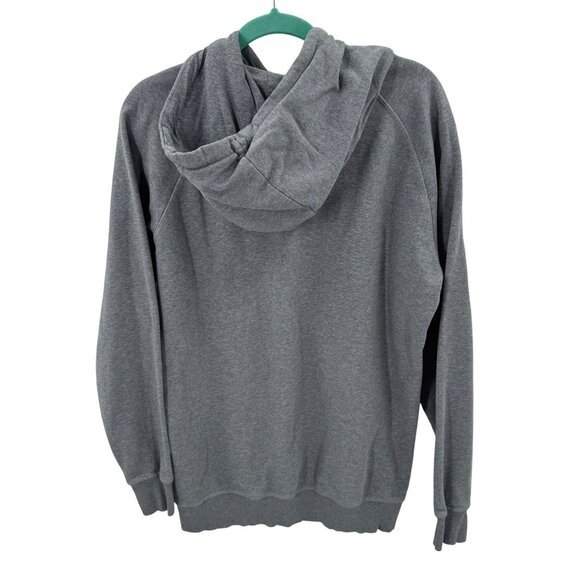 Gymshark Grey Hoodie Sweatshirt Womens M Cotton Blend Pullover Hooded Activewear - Picture 2 of 6